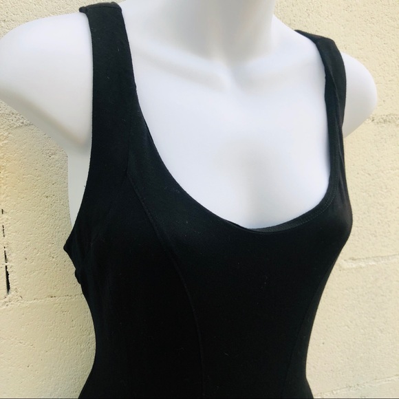 SEXY LOW BACK Black Bebe dress size small - Picture 2 of 4